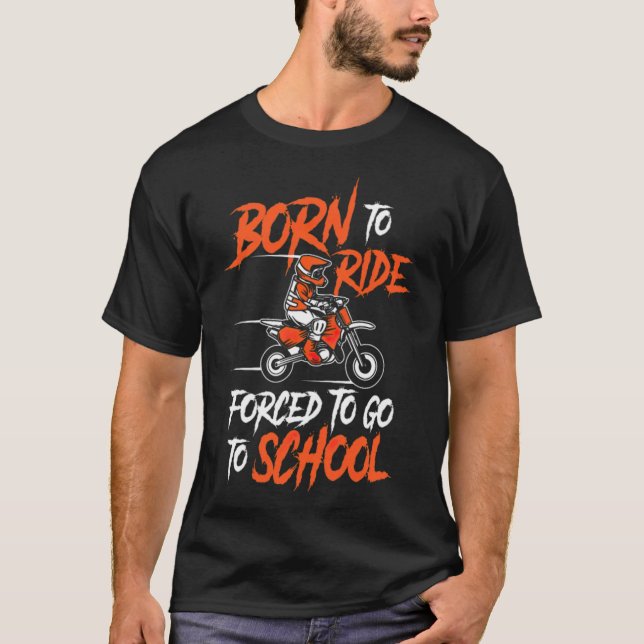 Dirt Bike Motorcross MX Rider cycling  T-Shirt (Front)