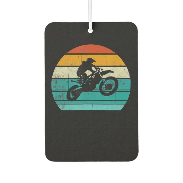 Dirt Bike Motorcycle Gift For Men Air Freshener (Front)