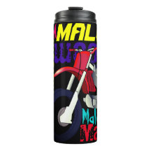 Dirt Bike Motorcycle Name Typography Custom Color