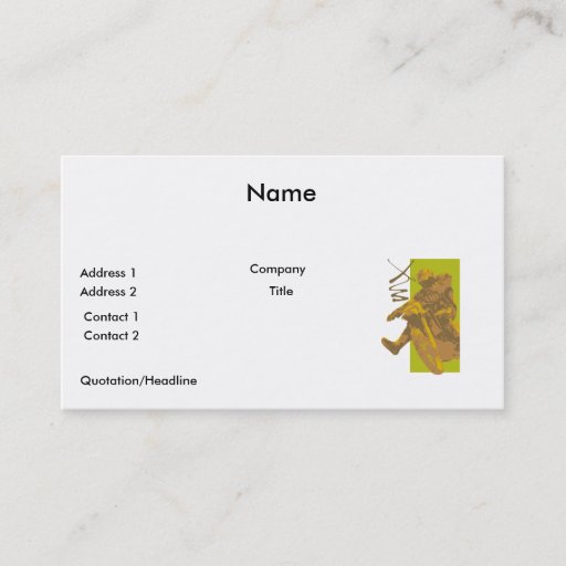 Customizable dirt bike mud vector illustration business card template