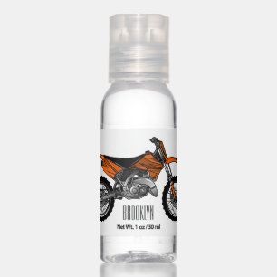 Dirt bike off-road motorcycle / motocross cartoon hand sanitizer