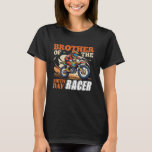 Dirt Bike Party Brother Of The Birthday Racer Moto T-Shirt<br><div class="desc">Dirt Bike Party Brother Of The Birthday Racer Motocross</div>