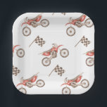 Dirt Bike Party Paper Plates | Bike Paper Plates<br><div class="desc">Dirt Bike Party Paper Plates.</div>