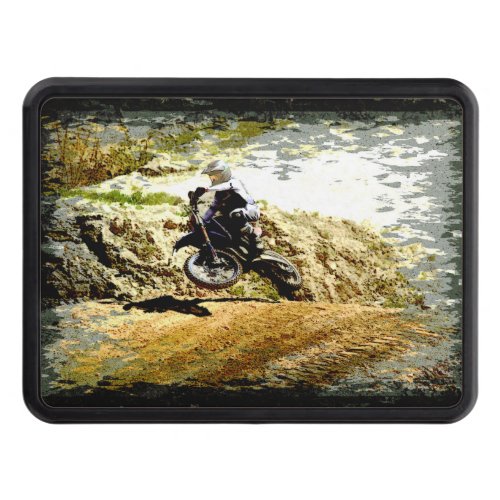 Dirt_Bike Racer _ Motocross Race Hitch Cover