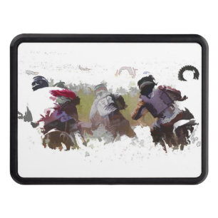 Dirt-bike Racers Hitch Cover