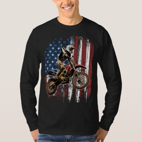 Dirt Bike Racing Motocross Racing T_Shirt