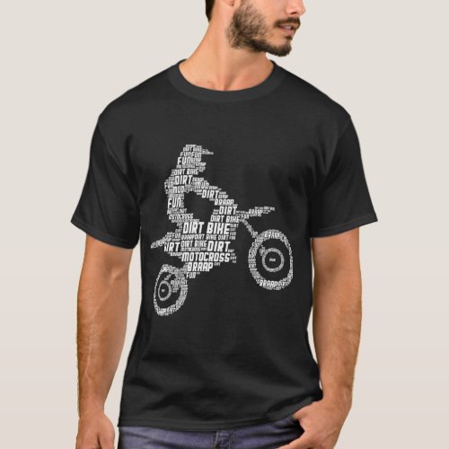 Dirt Bike Rider Motocross Enduro Dirt Biking Boys  T_Shirt