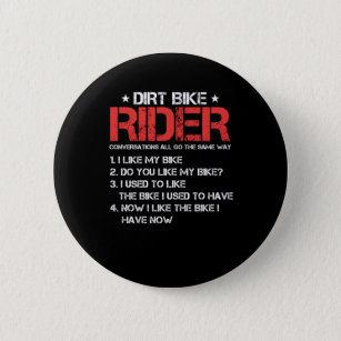 Dirt Bike Rider Motocross Motorcycle Motorbike Gif Button