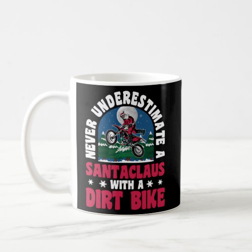 Dirt Bike Santa Mx Motocross Biker _ Dirt Biking Coffee Mug