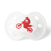 DIRT BIKE (scarlet) Pacifier DIRT BIKE (scarlet) Pacifier