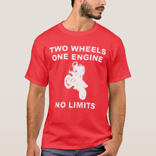 Dirt Bike Shirt - No Limits (Front)