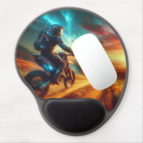 DIRT BIKE Unstoppable Gel Mouse Pad