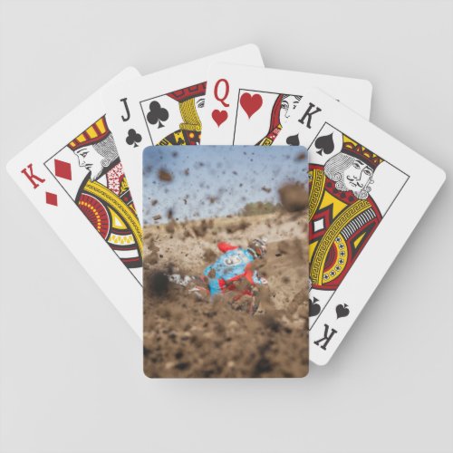 Dirt biker  dirt poker cards