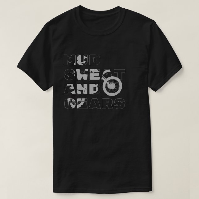 Dirt Biker Quote  T-Shirt (Design Front)