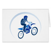 Dirt Biker Vector Biking (Front Horizontal)