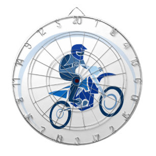 Dirt Biker Vector Biking Dartboard