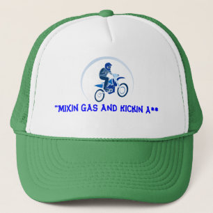 Dirt Biker Vector Biking Trucker Hat