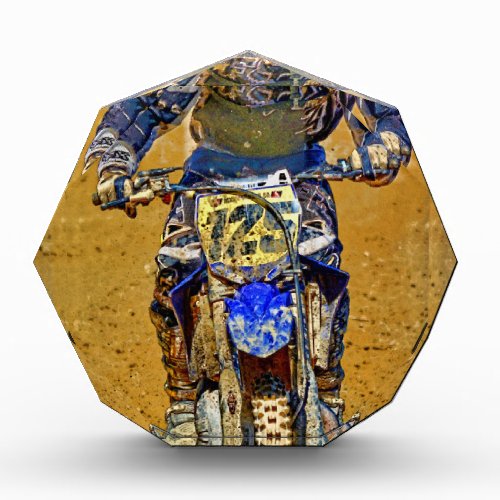 Dirt_Biking Moto_X Champ Designer Gift Acrylic Award