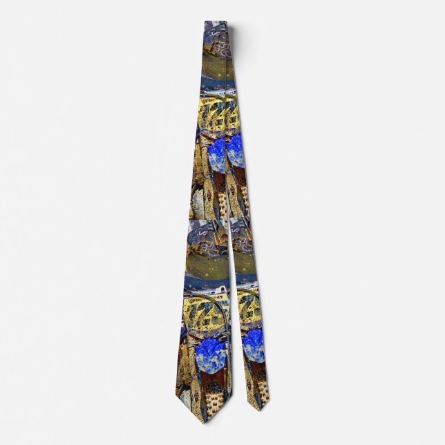 Dirt-Biking Moto-X Champ Designer #Gift Tie (Front)