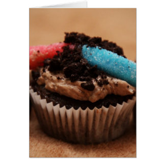 Dirt Cupcake Cards
