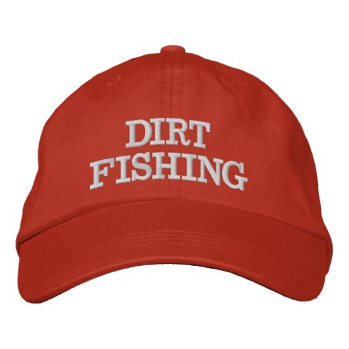 Dirt Fishing Metal Detecting Ball Cap