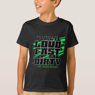 Dirt Modified Racing Apparel Sprint Car Dirt Track T-Shirt