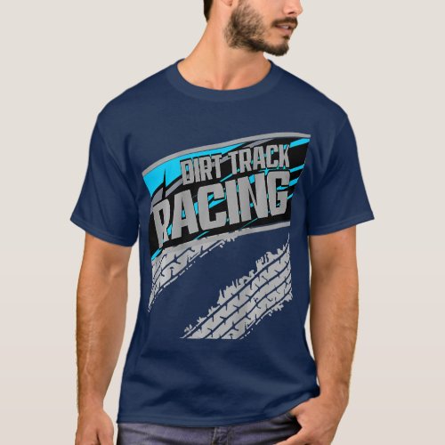 Dirt rack Racing Sprint Car Racing Modified Racetr T_Shirt