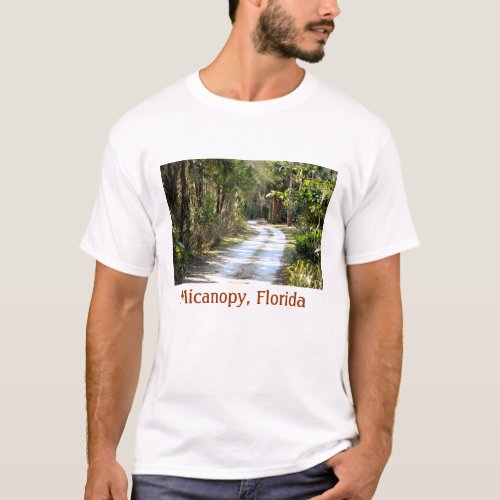 Dirt Road in Micanopy Florida T_Shirt