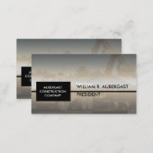 Dirt | Soil Construction Company Hauling Business Business Card (Front/Back)