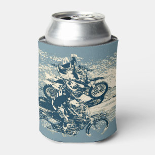Dirt Track - Motocross Racing Can Cooler