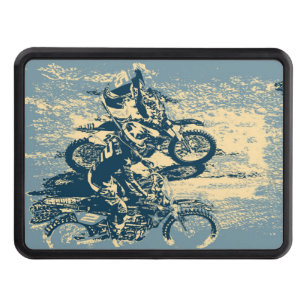 Dirt Track - Motocross Racing Hitch Cover