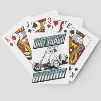 Dirt Track Racing-Sprint Car Playing Cards