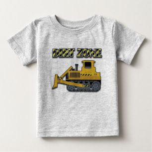 Dirt Zone (Bulldozer) - Baby Fine Jersey T-Shirt T-Shirt