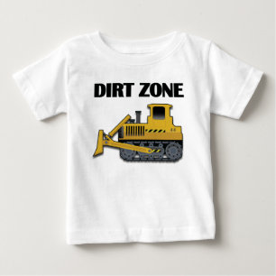Dirt Zone (Bulldozer) - Baby Fine Jersey T-Shirt T-Shirt