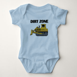 Dirt Zone (Bulldozer) - Baby Jersey Bodysuit Bodysuit