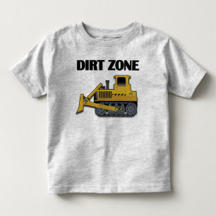 Dirt Zone (Bulldozer) - Toddler Long Sleeve T-Shir T-shirt