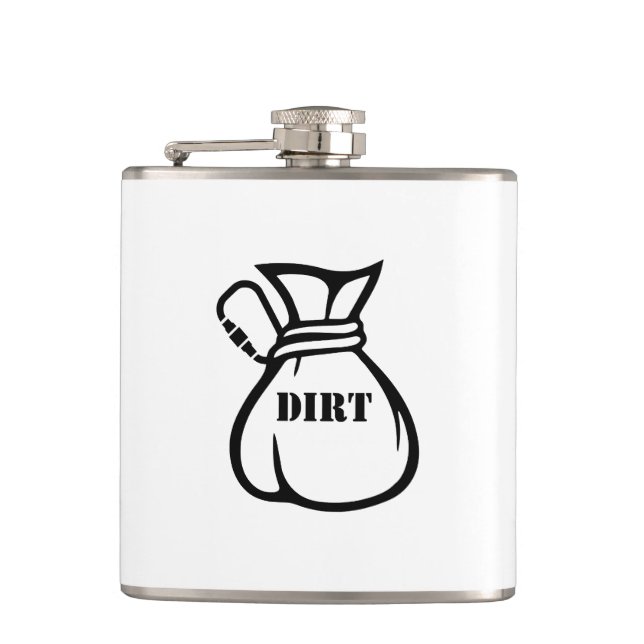 Dirtbag Climber Flask (Front)