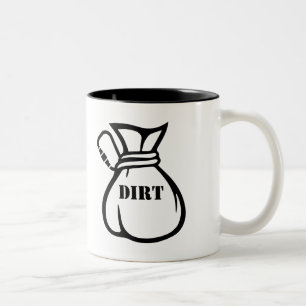 Dirtbag Climber Two-Tone Coffee Mug