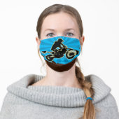 Dirtbike face mask Motocross theme face mask (Worn)