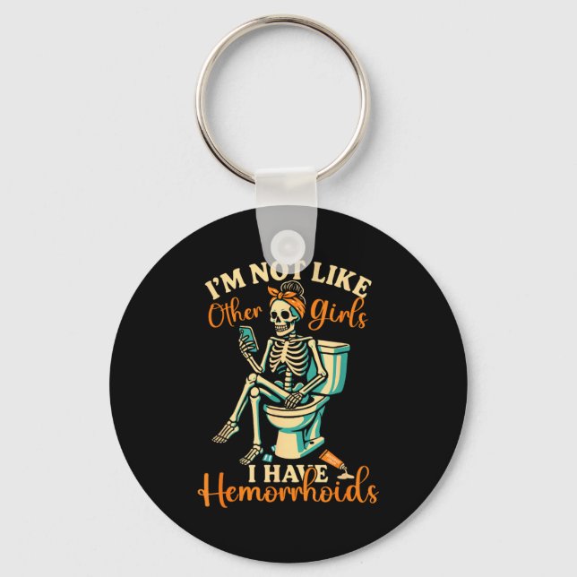Dirty Adult Themed Funny Crazy Embarring Shirts Fo Keychain (Front)