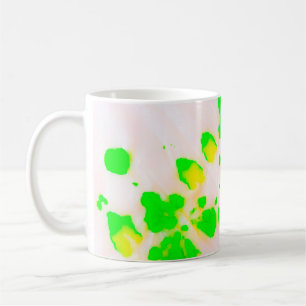 Dirty Art Graffiti. Abstract Decorative Sunny Ikat Coffee Mug