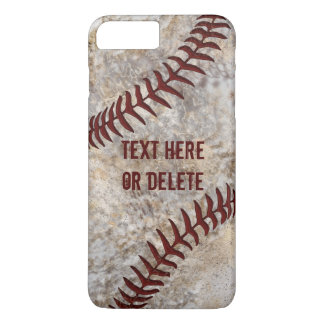 Dirty Baseball iPhone Cases, iPhone 7, 6 shown iPhone 8 Plus/7 Plus Case