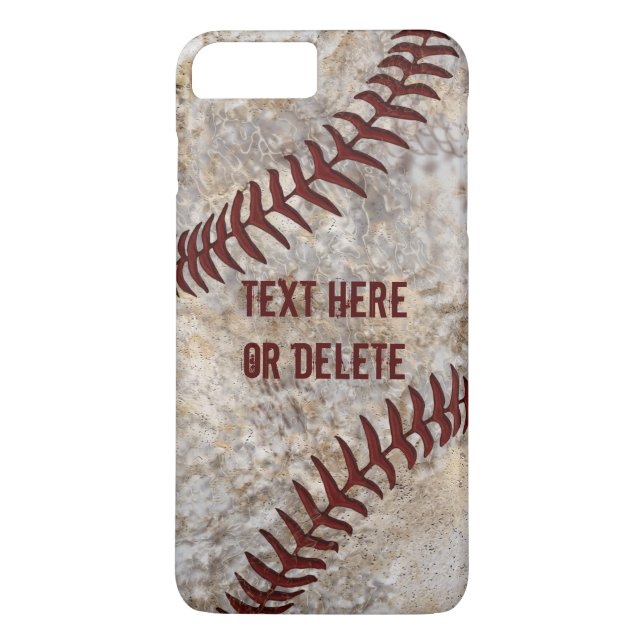 Dirty Baseball iPhone Cases, iPhone 7, 6 shown Case-Mate iPhone Case (Back)