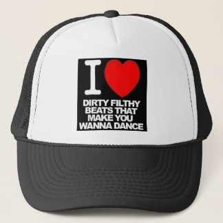 dirty beats trucker hat