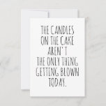 Dirty Birthday Card for Him, Raunchy Birthday Card<br><div class="desc">This raunchy birthday card is the perfect choice for your husband's special day. With a hint of naughty humor, it conveys a message that's just between you and him: "The candles on the cake aren't the only thing getting blown today." It's a playful and intimate way to let your husband...</div>