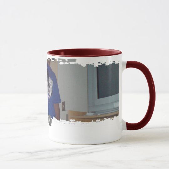 Dirty Border Ringer Mug