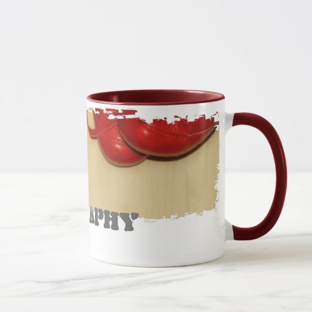 Dirty Border Ringer Mug (Right)