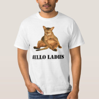 Dirty Cat TShirt, Hello Ladies Mens Graphic TShirt