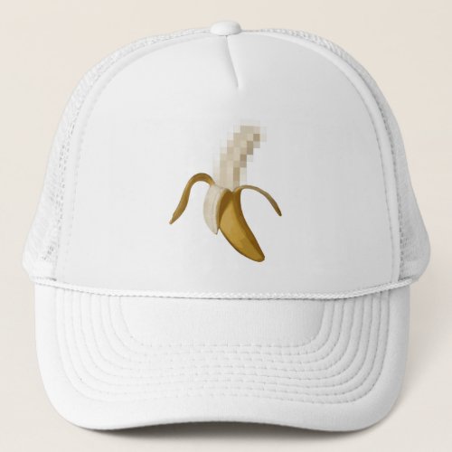 Dirty Censored Peeled Banana Trucker Hat