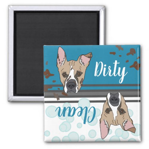 DirtyClean Boxer Mix  Magnet